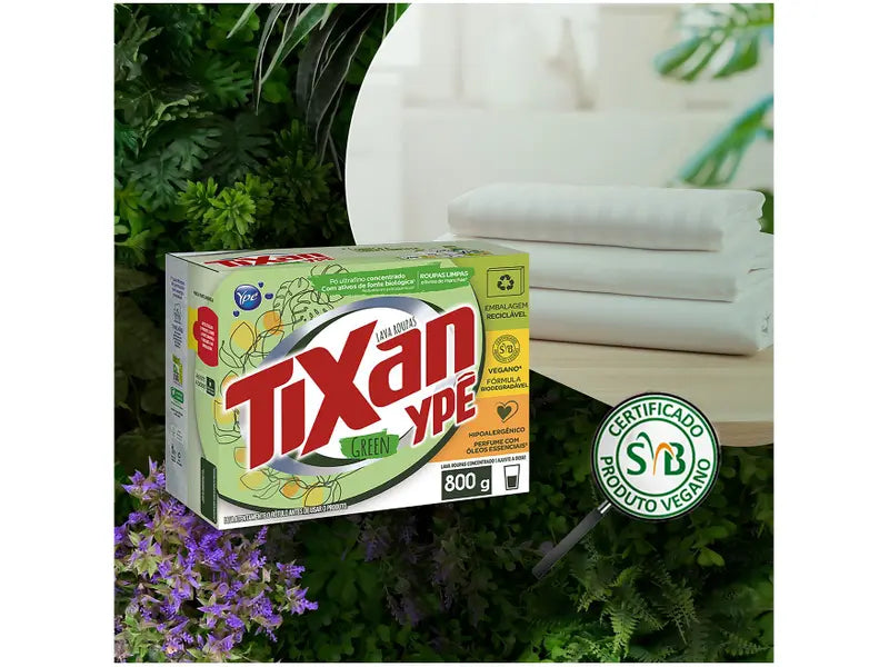 Kit Ypê Green – Sabão em Pó 1,6kg + Detergente Líquido 500ml
