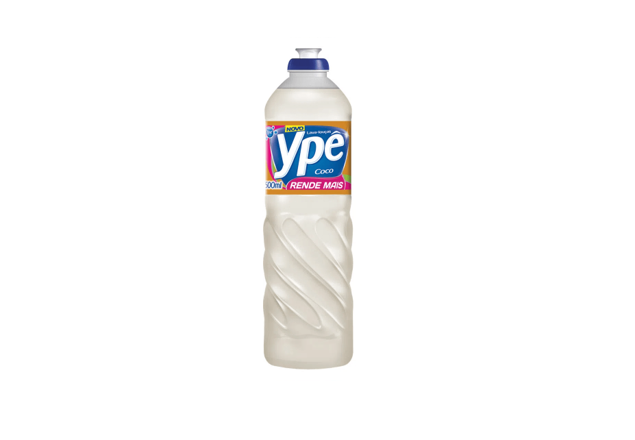 Kit Detergente Líquido Ypê 500ml - 6 Unidades